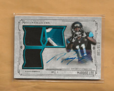 2014 Topps Museum Triple Relic Jersey Patch AUTO Marqise Lee RC AUTO #70 /100