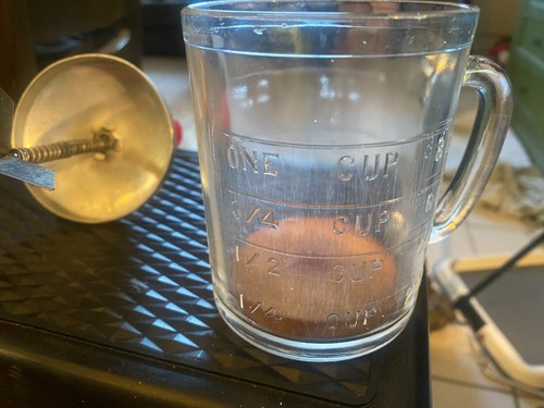 Antique Vintage Decor Kitchen Glass Chopper - Picture 4 of 5