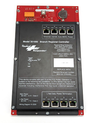 351000, RAULAND Responder 351000 REGIONAL BRANCH CONTROLLER  *NEW*