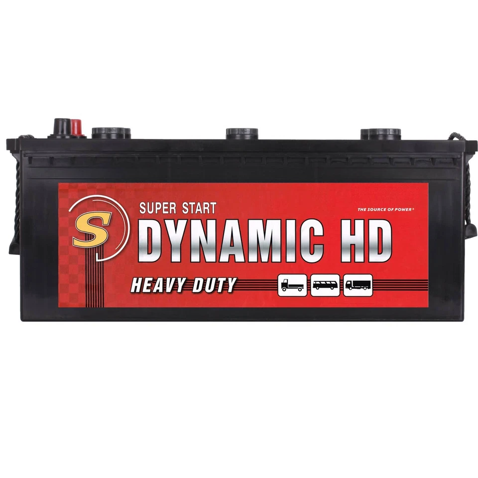 LKW Batterie Dynamic HD 12V 180Ah (ersetzt 200Ah) Schlepper Traktor - Bild 2 von 4