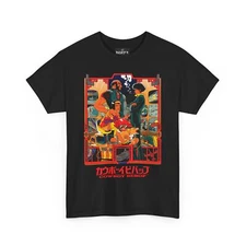 Cowboy Bebop Anime T Shirt Unisex Heavy Cotton Tee