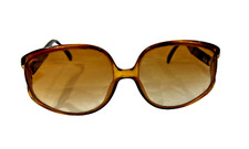Christian Dior Sunglasses – Oversized Amber Frame ONLY 70s 80s Glam Vintage
