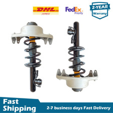 Pair Front Shock Struts Assembly Electric For Audi A4 S4 A5 S5 Quattro 2008-17