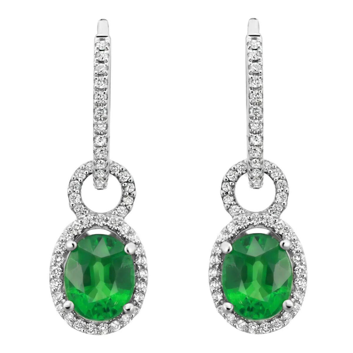 4 Prong Round Studs - 14k White Gold, 1.00 Ct (12385) 4 Prong Round Studs - 14k White Gold, 1.00 Ct (12385)