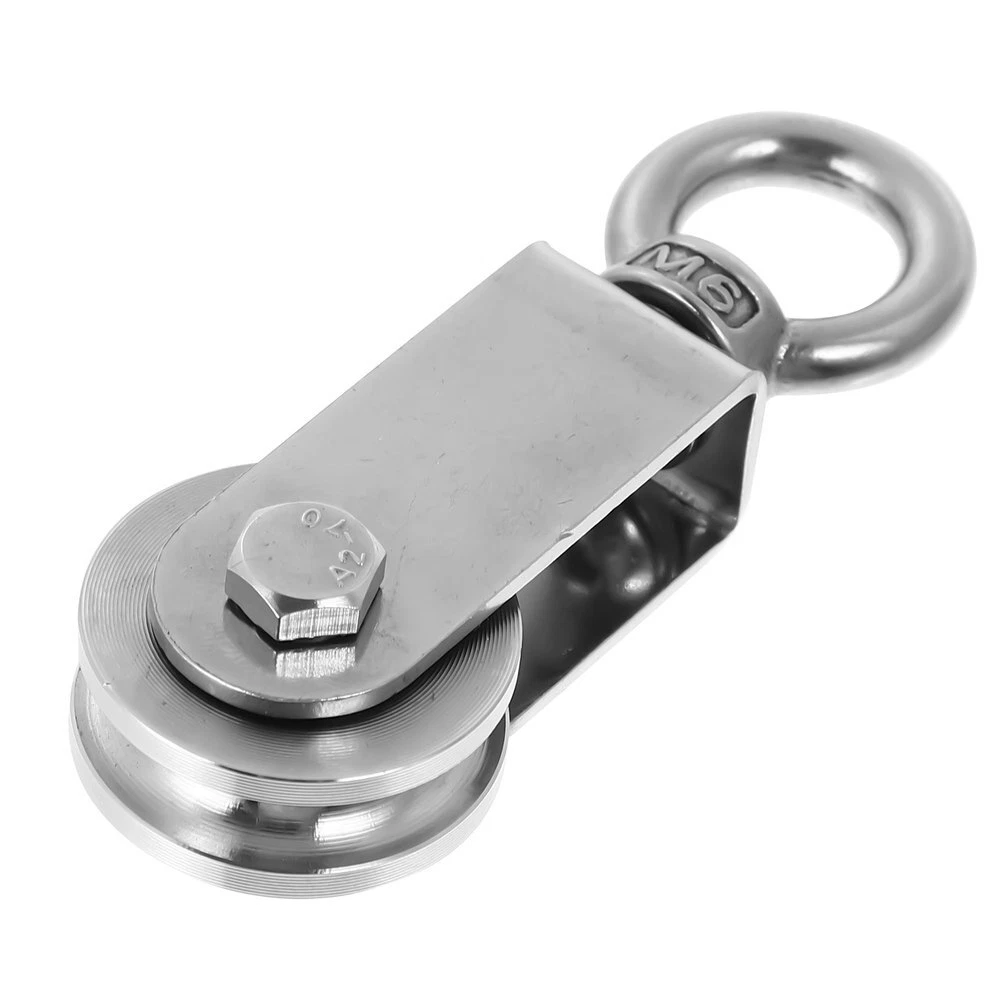 Single Sheave Chain Pulley Wheel Single Sheave Pulley Rope Wheel
