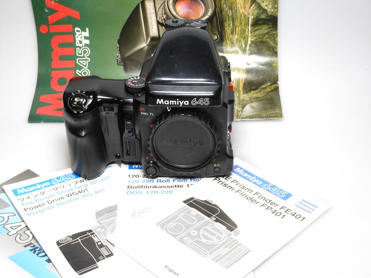 Mamiya 645 Pro Film Back Finder w/Grip 【公式通販】