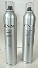 2 PACK KENRA VOLUME SPRAY 25 SUPER HOLD FINISHING HAIRSPRAY 10 oz Each