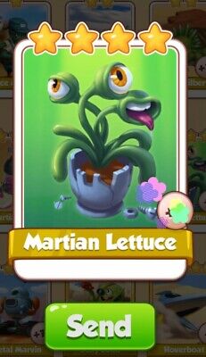 cards coin Master Martian Lettuce 200x marssalat tarjetas