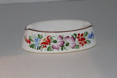 Chodovia Bohemia Czech Taus Pfeifenhalter Porzellan Hand made 15cm