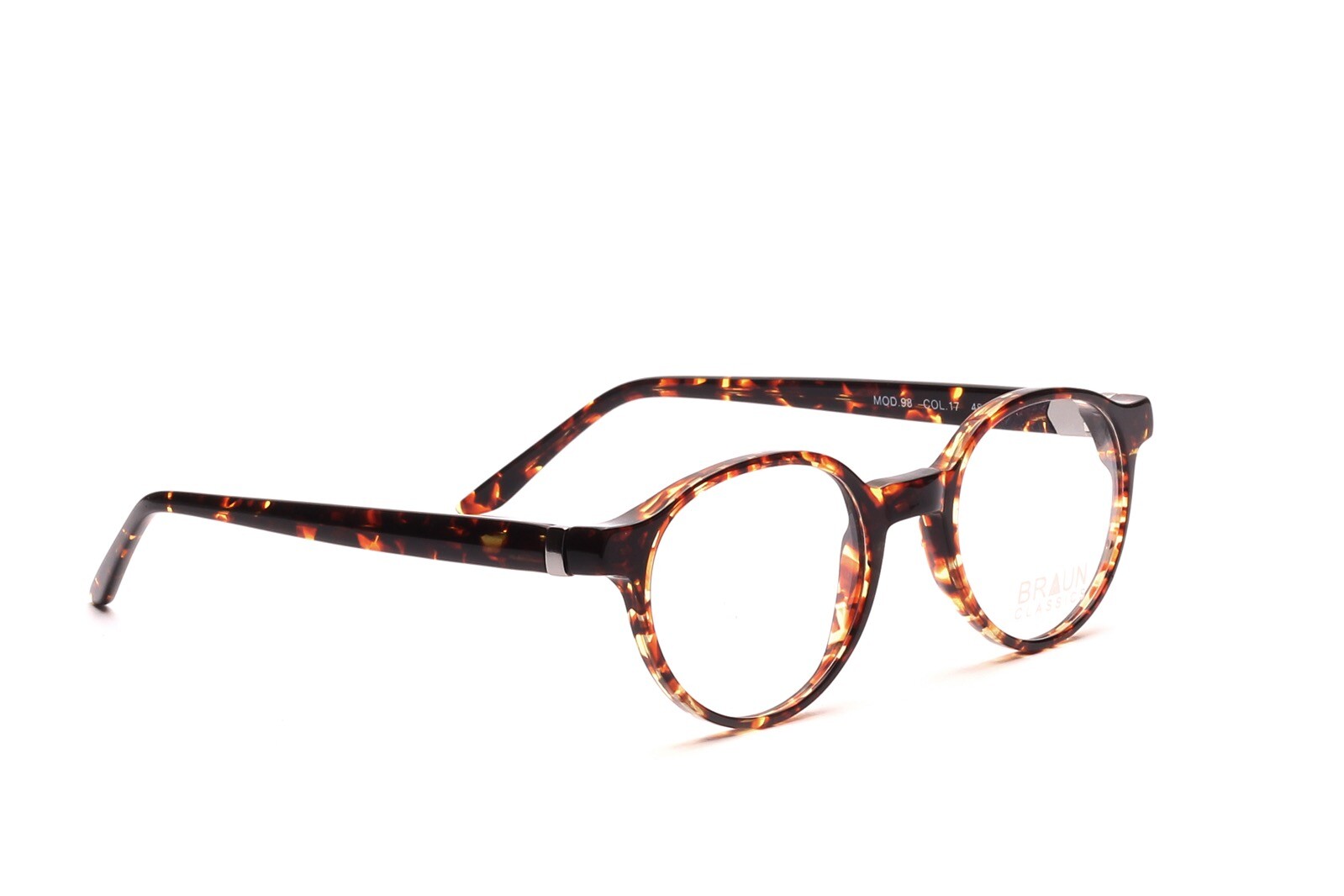 Braun Classics Мод 98 Brille Fassung Panto в формочке Schildpatt Farbe 48 - 20 мм BC 5 18290₽