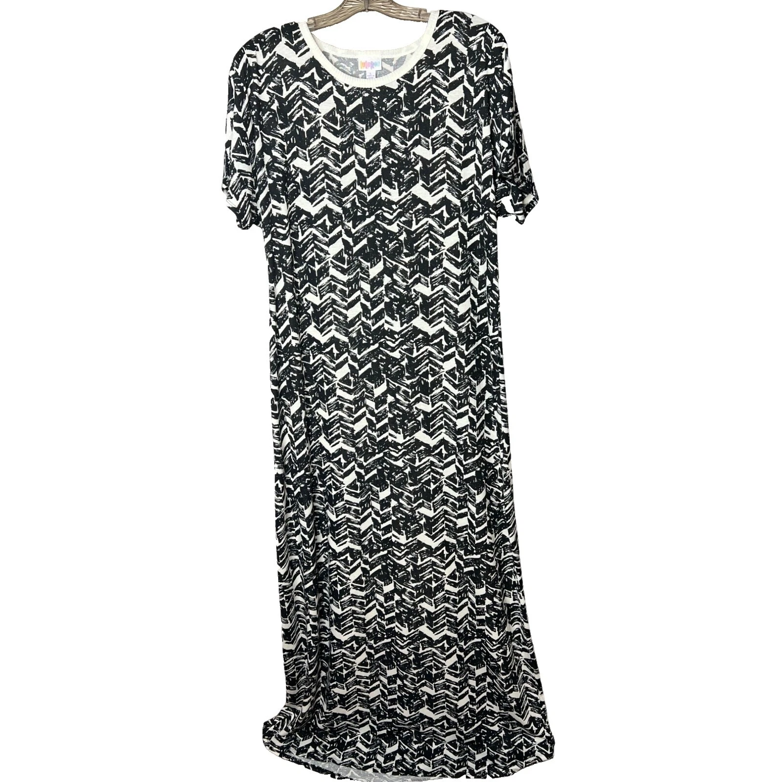 Maxi Vestido de espiga para Mujeres