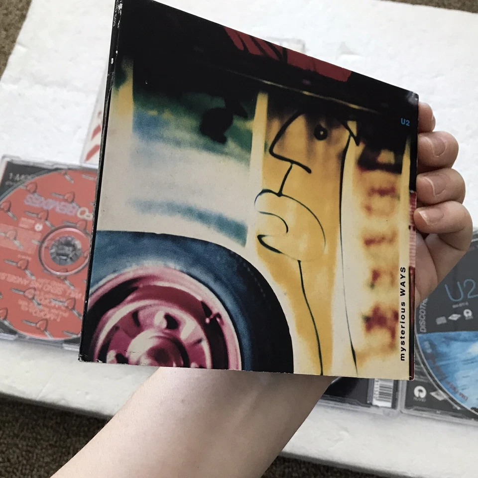 U2 CD Singles Bulk 90s 00s Pop Rock Music Australian Editions Bonus Tracks x7 - Image 3 of 4