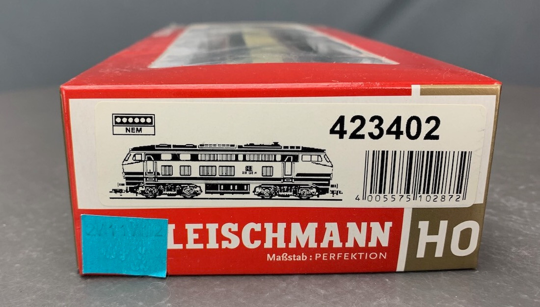 HO Fleischmann 423402 Diesel Locomotive BR 218 DB Regio Weathered
