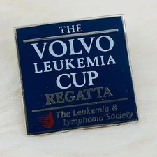 The Volvo Leukemia Cup Regatta Souvenir Enamel Lapel Pin