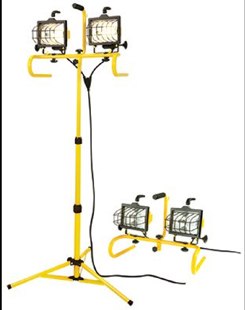 HALO Cooper Lighting TQS1000QD Stand Light Twin Yellow | eBay
