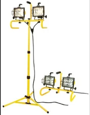 HALO Cooper Lighting TQS1000QD Stand Light Twin Yellow
