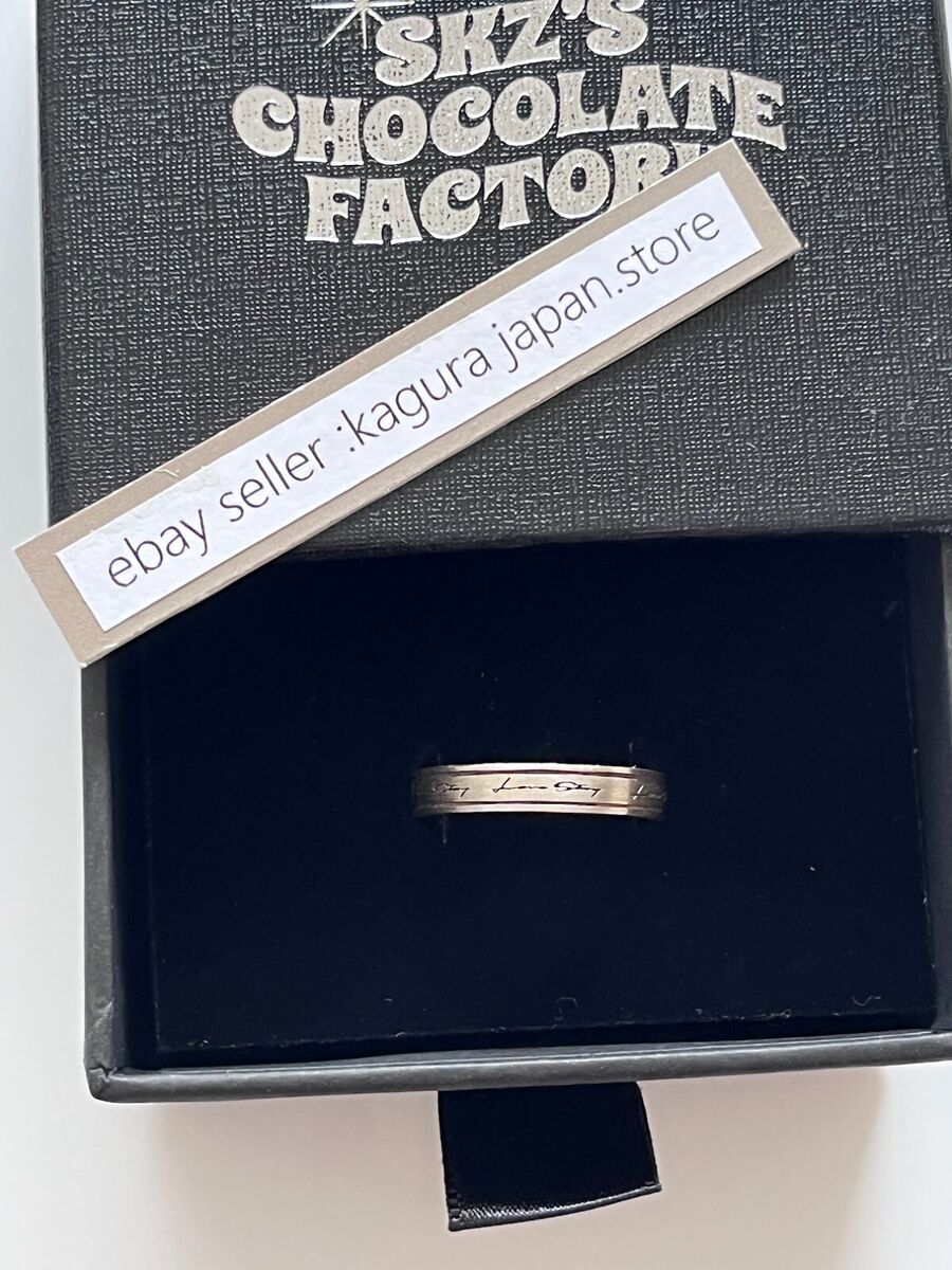 Stray Kids SKZ'S CHOCOLATE FACTORY OFFICIAL RING 2nd Fan Stray Kids SKZ'S CHOCOLATE FACTORY OFFICIAL RING 2nd Fan