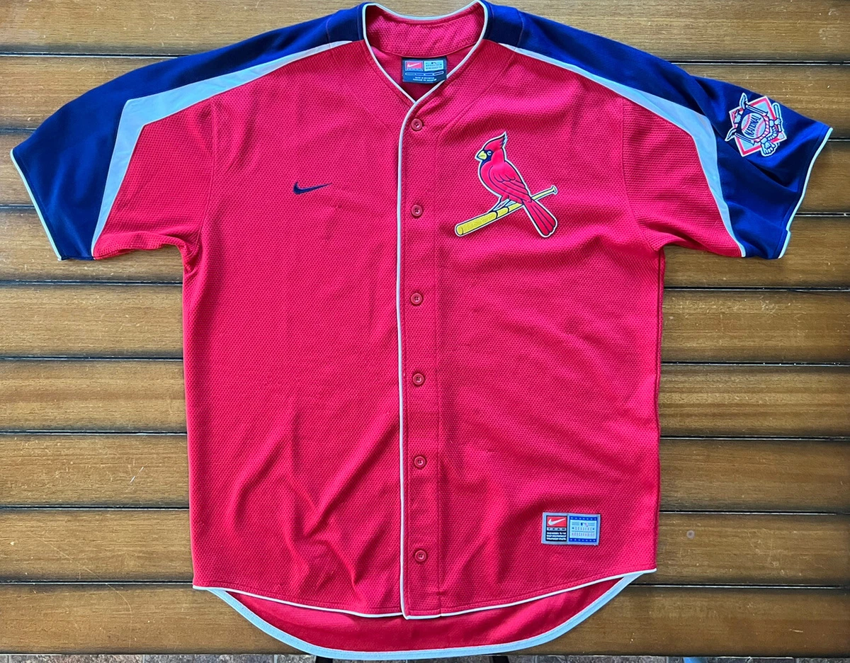 red button up jersey