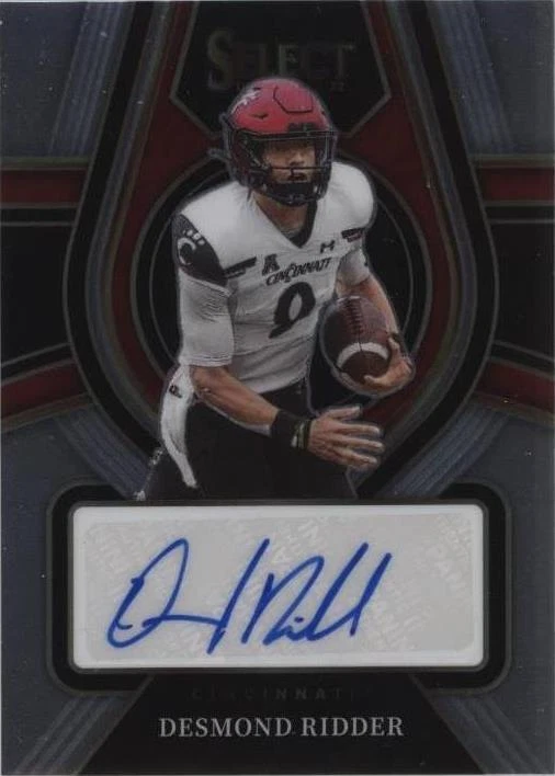 2022 Panini Select Draft Picks Desmond Ridder #RS-DRI