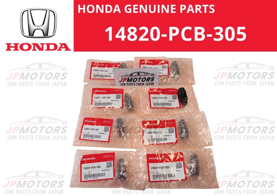 Conjunto de movimiento perdido Honda Civic Integra ACURA 14820-PCB-305 x8 nuevo JDM Foto 2 de 4