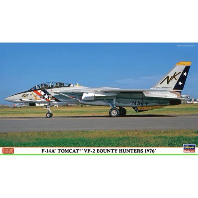 Hasegawa #2491 1/72 F-14A TOMCAT VF-2 BOUNTY HUNTERS 1976