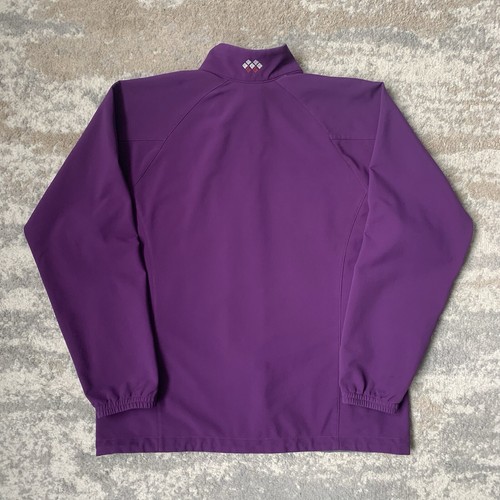 Vintage Montbell Womens Softshell Windbreaker Zip Up Jacket Purple Large - Picture 3 of 13
