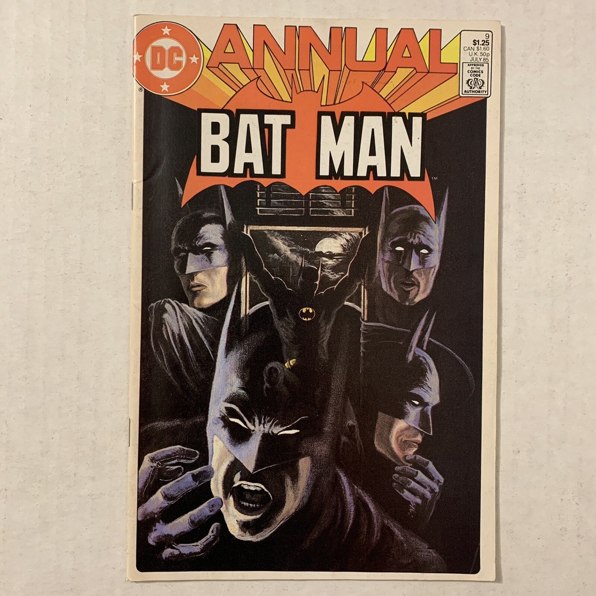 Batman Annual #9 DC Comics 1985 Four Faces Of The Batman John