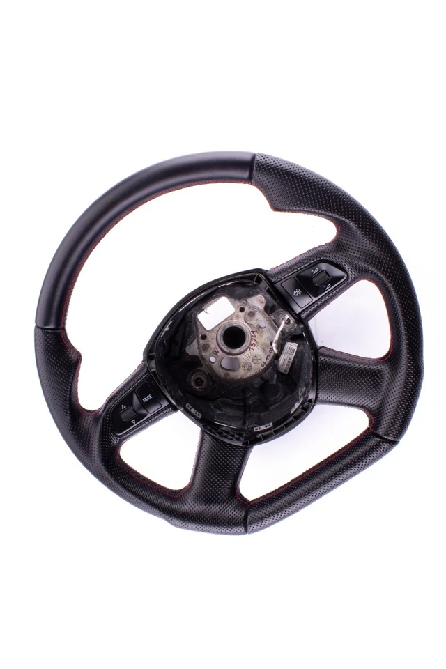 Funda volante SPORT con cuero para Audi A6 4F AÑO 2010 sin levas de cambio Foto 2 de 4