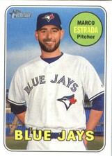 2018 Topps Heritage #393 Marco Estrada - NM