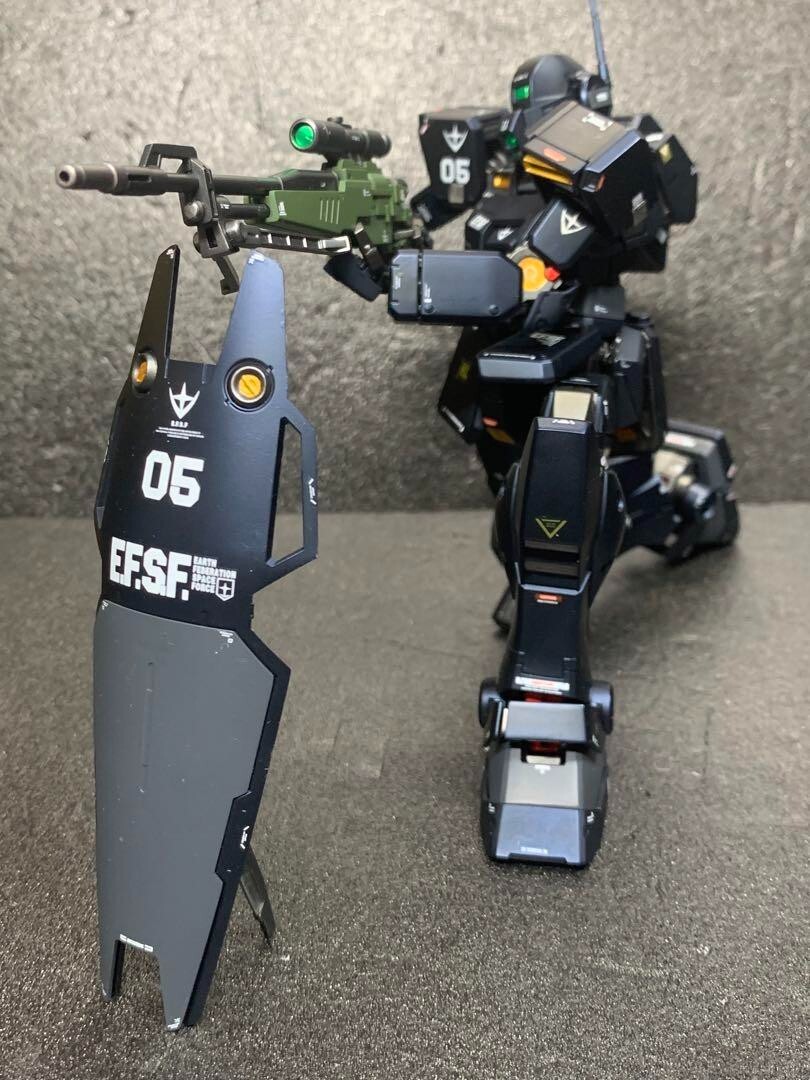 GUNDAM MG GM Sniper II RGM-79SP 1:100 BANDAI Model Kit ALL PAINTED