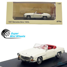 Gfcc 164 1957 Mercedes-benz 190sl White Diecast Model Car