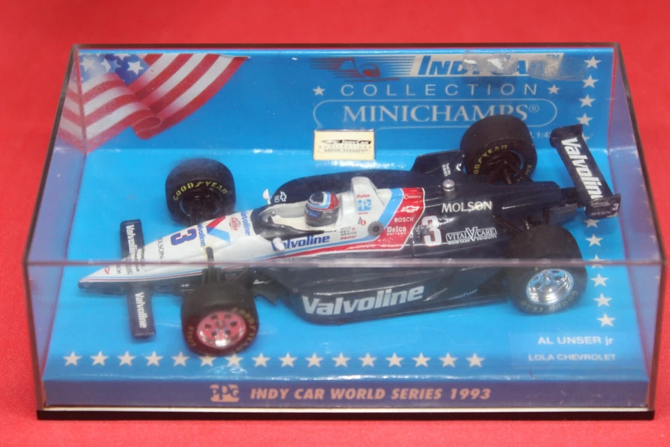 1/43 Galles Racing Lola T93/00 Chevrolet (1993) - #3 Al Unser Jr. - MINICHAMPS - Immagine 2 di 3