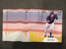 Lot of (40) HARRY FORD Mariners 2021 Leaf Draft Baseball cards 32 base + 8 gold