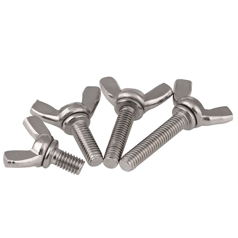 Butterfly Screws M6 M8 German Made Wing Nut Bolts Butterfly Screw