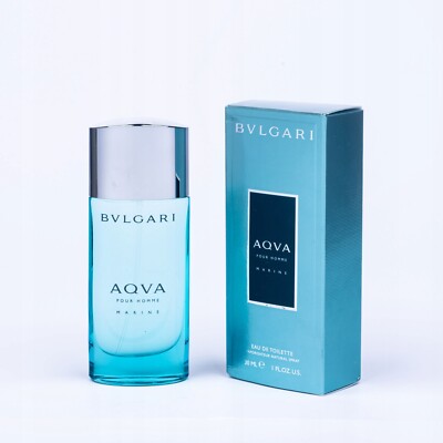    BVLGARI Aqua pour Homme Marine Eau de Toilette 30ml Neu RARE   