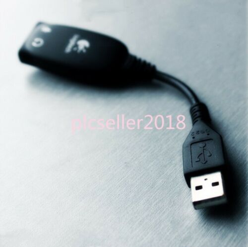 Logitech USB to 3.5mm Stereo Headset Audio Adapter Card | eBay