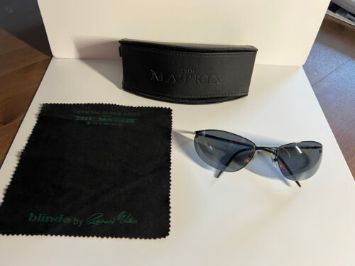 Official Blinde The Matrix Neo Sunglasses Black 4002-1 / Lunettes soleil Neo