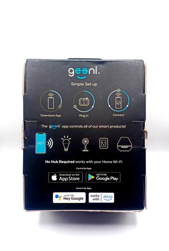 Geeni Outdoor Duo Wi-Fi Smart Plug, wetterfest, Sprachsteuerung (2er-Pack) - Bild 4 von 12