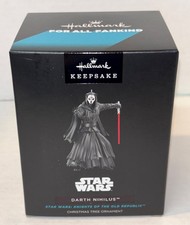 SDCC COMIC CON 2025 HALLMARK STAR WARS DARTH NIHILUS TREE ORNAMENT ONE OF 4000