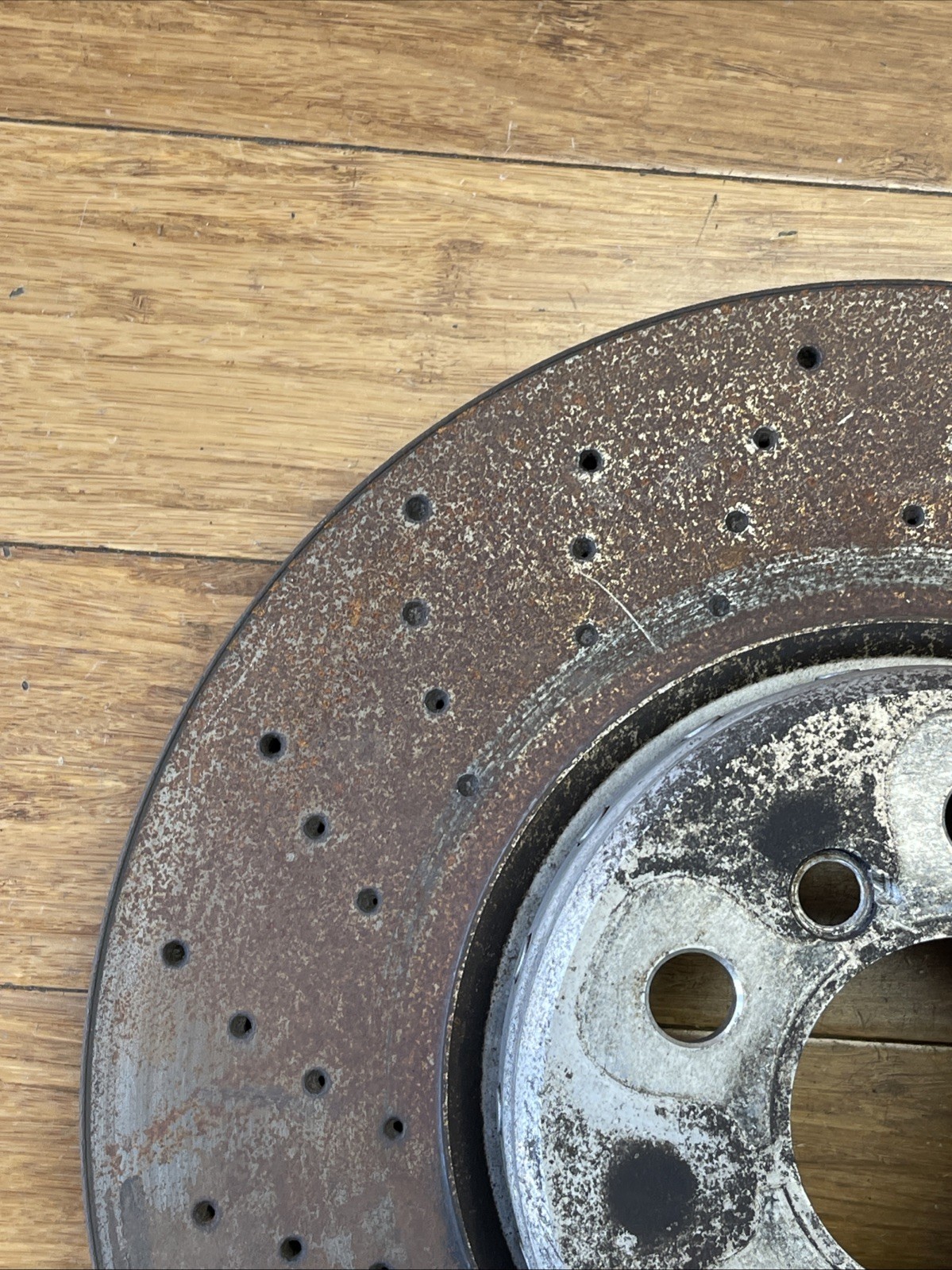 2014-2020 BMW i8 I12 Front Left & Right Brake Disc Rotor Set Of 2 76k Miles OEM