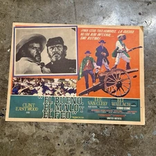Clint Eastwood *The Good The Bad And The Ugly* Original Vintage Movie Poster
