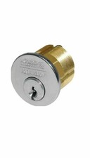 Corbin Russwin Cylinder Shell Only, 1-1/8" length, 6-pin, 626 Satin Chrome