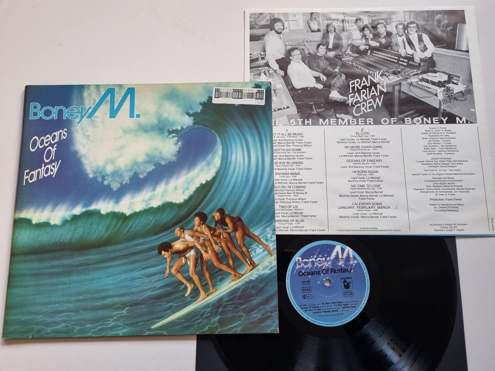 Boney M. - Oceans Of Fantasy Vinyl LP Germany