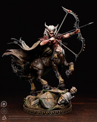 1:8 Centaur Queen Fantasy Fan Art UNPAINTED High Quality Garage Kit