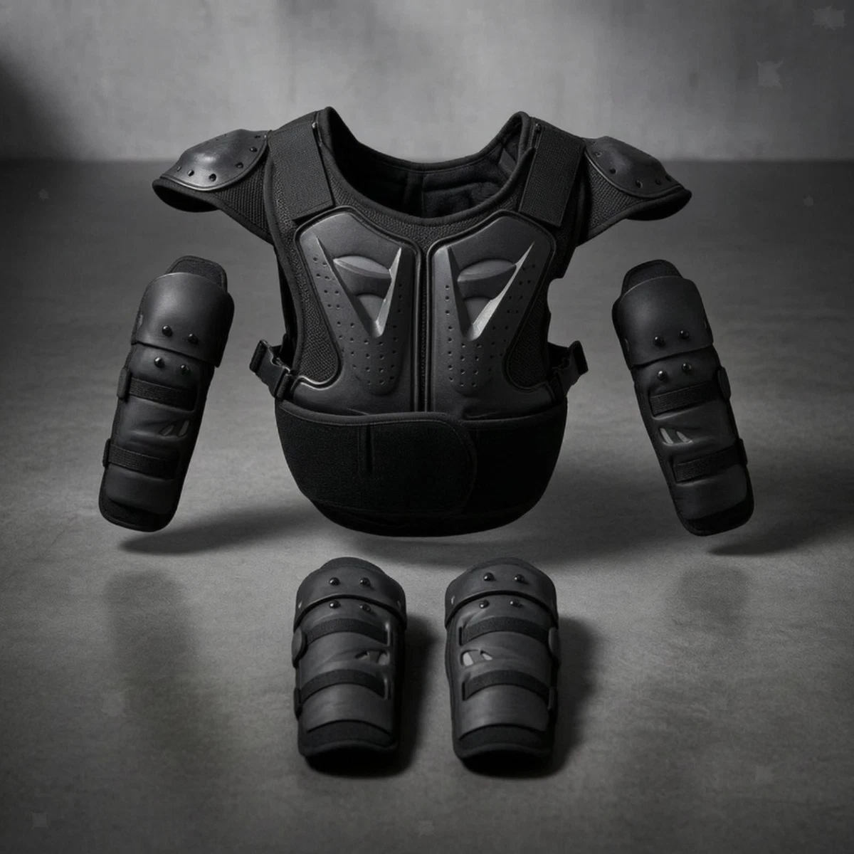 Kids  Vest with Shoulder Shoulder Pads Lightweight Riding Protector