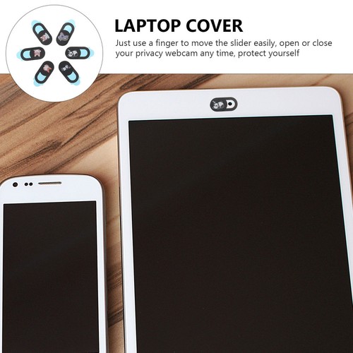 6 Pcs Sichtschutz Laptop Kamera Abdeckung Notebook-Laptop-Abdeckung - Afbeelding 10 van 12