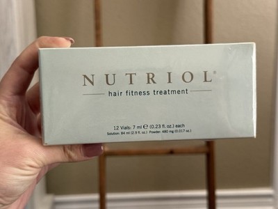 NuSkin Nutriol Hair Fitness Treatment 12 Vials Discontinued Sealed Box