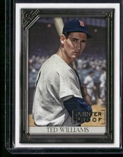 2021 Topps Gallery #46 Ted Williams Printer Proof