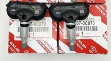 2x Genuine 42607-0c070 Tpms Tire Pressure Sensors For Toyota Sienna Tundra New