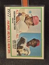 1978 Topps - League Leaders Jim Rice, George Foster #202